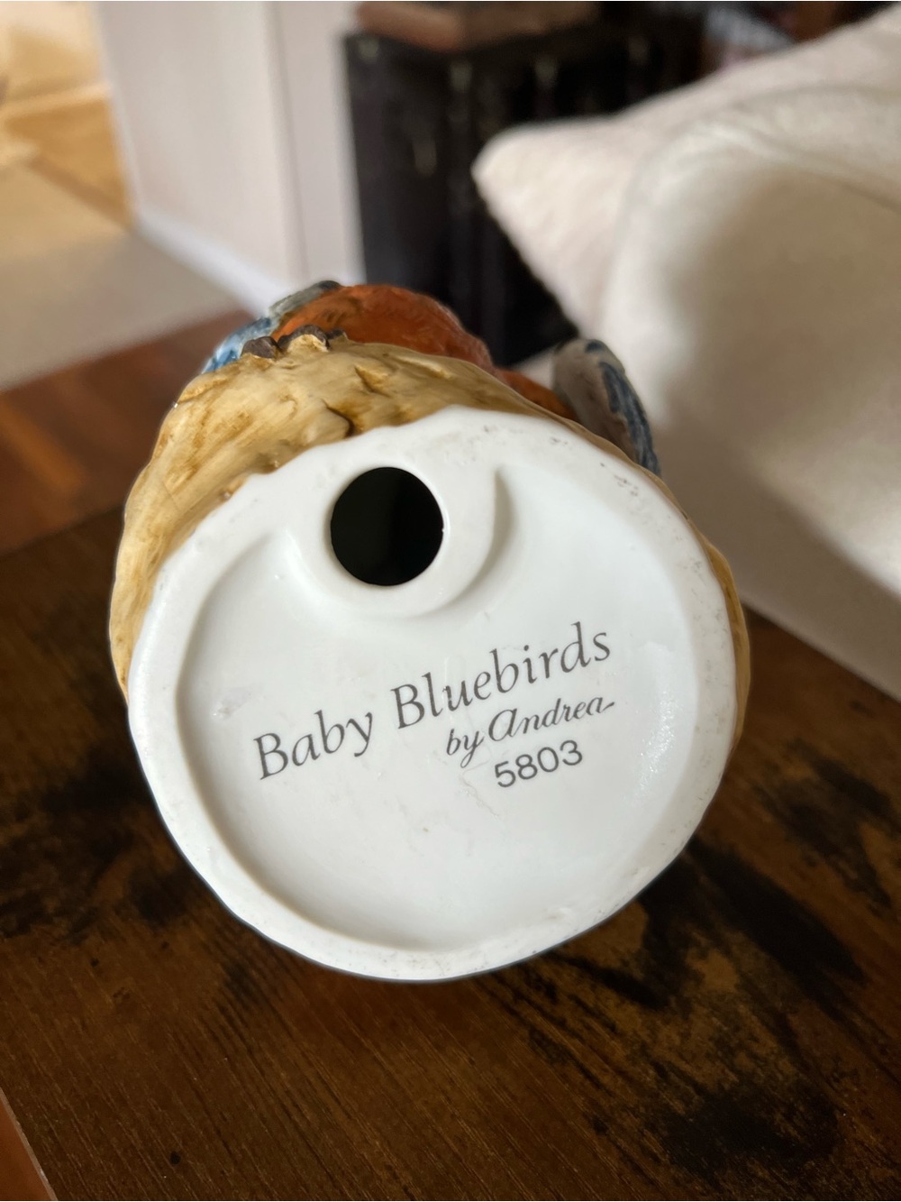 Andrea by Sadek Baby Bluebirds #5803 Figurine - Picture 6 of 6